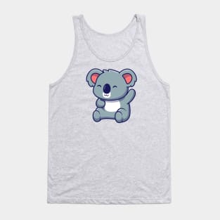 Cute koala sitting Tank Top